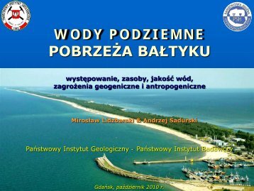 wody.pdf - PaÅstwowy Instytut Geologiczny