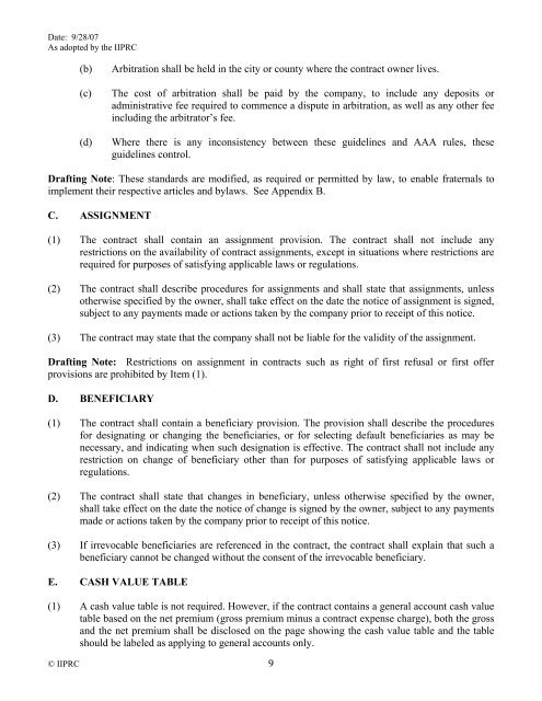 Individual Fixed Premium Deferred Variable Annuity Contract ...