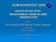 Management in Islamic Perspective - Open University Malaysia