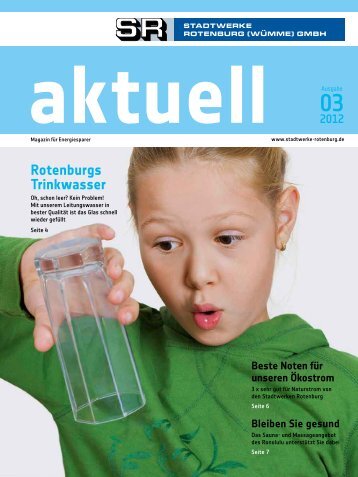 Ausgabe 03/2012 - Stadtwerke Rotenburg