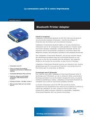 Bluetooth Printer Adapter - MPI Tech