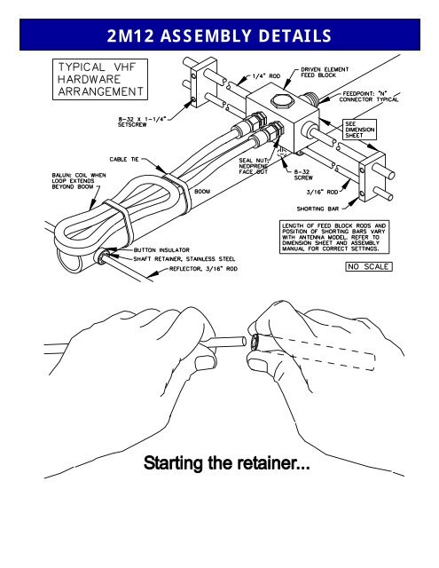 M2 Antenna Systems, Inc. Model No: 2M12 - N4brf.org