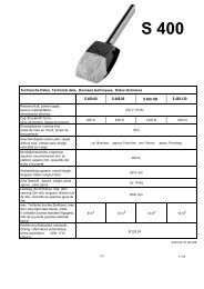 S 400 - BERNAL Torantriebe GmbH