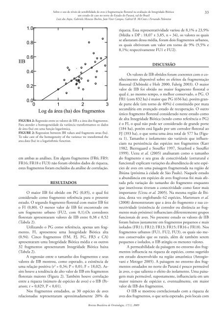 Capa 17(1) - fechada.indd - Sociedade Brasileira de Ornitologia