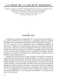 1965-05 La crise de la société moderne - La Bataille socialiste