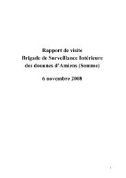 Rapport de visite BSI Amiens - Site du ContrÃ´leur GÃ©nÃ©ral des Lieux ...