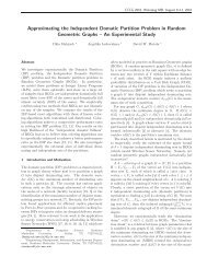 Approximating the Independent Domatic Partition Problem in ...