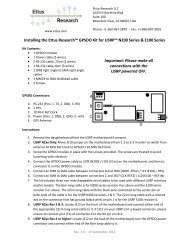 Installing the Ettus Research™ GPSDO Kit for USRP™ N200 Series ...