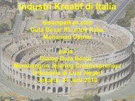 Industri Kreatif di Italia - Indonesia Kreatif