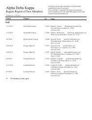 Seagate Crystal Reports - NewMe - Alpha Delta Kappa