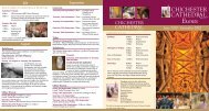 Events - Chichester Cathedral