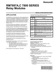 RM7897A,C 7800 SERIES Relay Modules - Patriot Supply