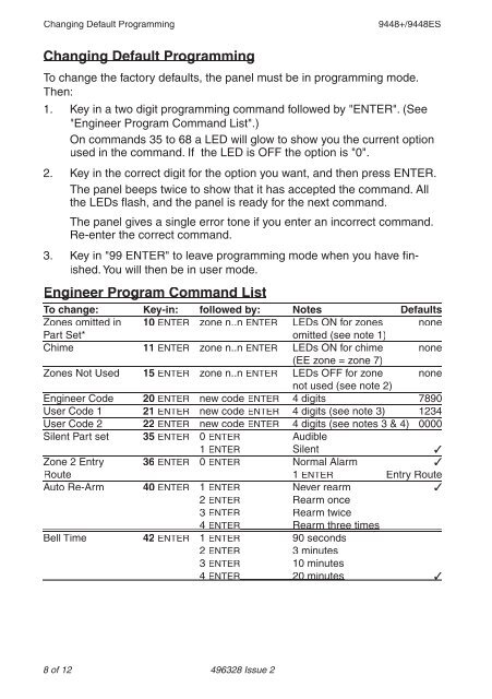 Cooper TP Workshop Manual_Scant:Layout 1 7/8 ... - Cooper Security