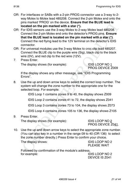 Cooper TP Workshop Manual_Scant:Layout 1 7/8 ... - Cooper Security