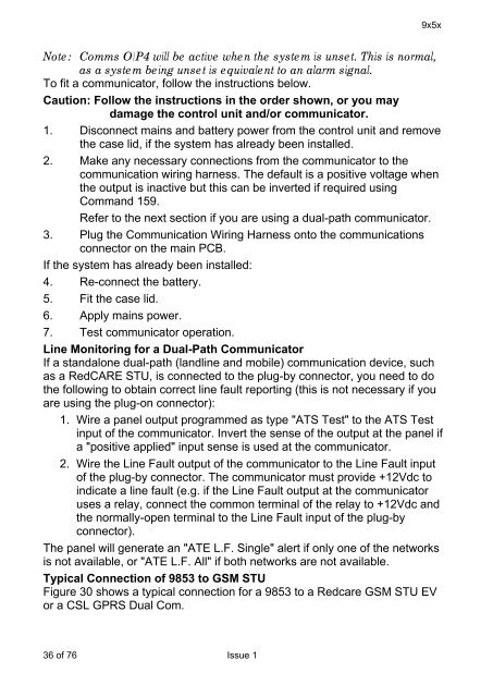 Cooper TP Workshop Manual_Scant:Layout 1 7/8 ... - Cooper Security