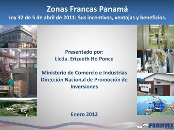 zonas francas - Ministerio de Comercio e Industrias