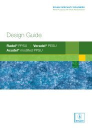 Design Guide - Solvay Plastics