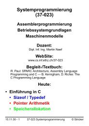 Systemprogrammierung (37-023)