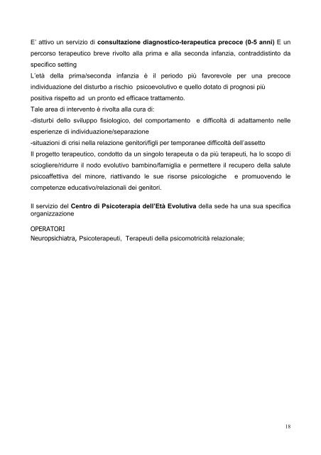 carta dei servizi sede di Lecco - IRCCS Eugenio Medea