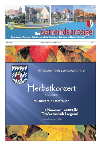 Musikverein Osterbuch - Langweid am Lech