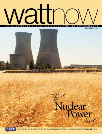 download a PDF of the full January 2013 issue - Watt Now Magazine