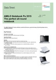 AMILO Notebook Pa 3515 The perfect all-round ... - Bulcom2000.com