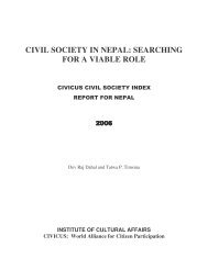 civil society in nepal - Civicus