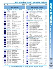 Infant Warmers & Incubators - Replacement Parts Industries