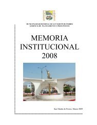 memoria institucional 2008 - Municipalidad de San MartÃ­n de Porres