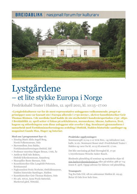 Lystgårdene - Disen Kolonial Sjur Harby
