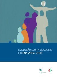 evoluÃ§Ã£o dos indicadores do pns 2004-2010 - Plano Nacional de ...