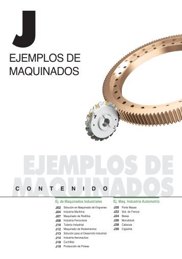 EJEMPLOS DE MAQUINADOS - Korloy.com