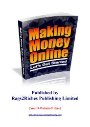 Published by Rags2Riches Publishing Limited - Viral PDF Generator