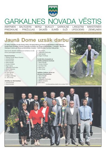 GARKALNES NOVADA VÄSTIS - Garkalnes novads