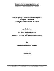 Indigent Defense Report Results - National Legal Aid & Defender ...