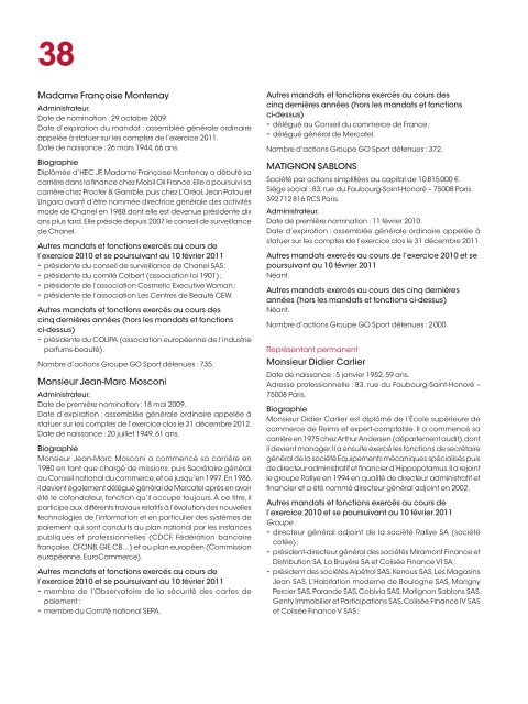 RAPPORT ANNUEL 2010 - Distrijob.fr