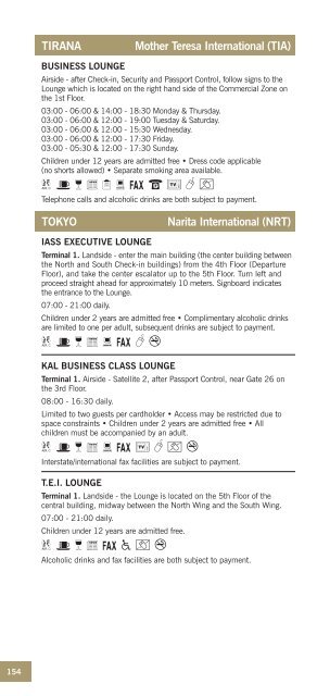 LOUNGE DIRECTORY