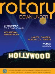 Oct 2008 RDU online (pdf) 3 meg) - Rotary Down Under
