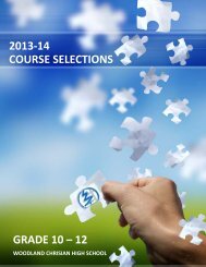 CourseSelectionGuide.. - Woodland Christian High School