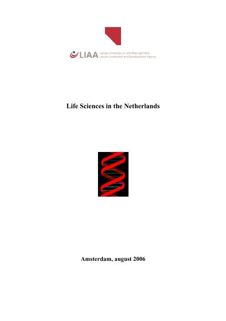 Life Sciences in the Netherlands - LIAA