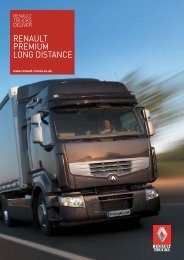 RENAULT PREMIUM DISTRIBUTION - Renault trucks Lietuvoje