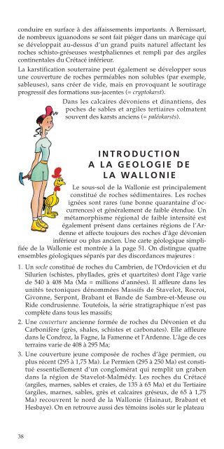 115961-Lecture 01-28.qxd - Service gÃ©ologique de Wallonie