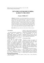 Codreanu, F.: Dynamics of Blood in Frida Kahlo's Creation