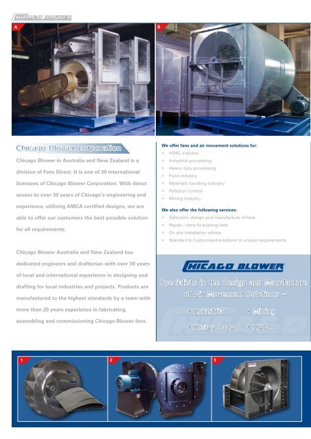 Download Product Range Brochure - Fans Direct