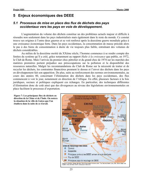 Les déchets et la mondialisation des déchets électroniques ... - CDH