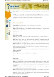 III Congreso de la Sociedad Española de Acústica Forense Página ...