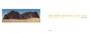 Boris Becker Wüstenbilder desert images