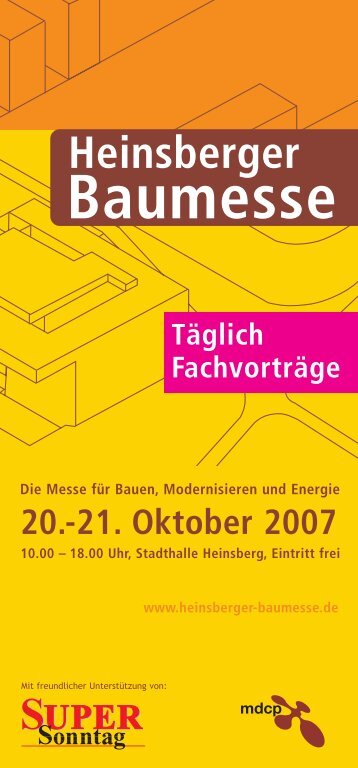 20.-21. Oktober 2007 - Bauimmo Kreis Heinsberg