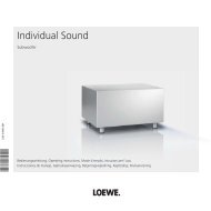 Individual Sound - Premiere Home Cinema