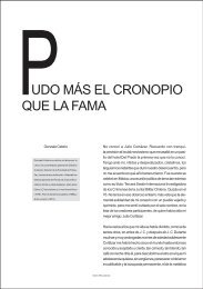 UDO MÃS EL CRONOPIO QUE LA FAMA - DifusiÃ³n Cultural